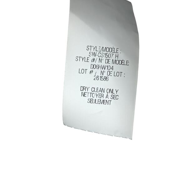 Helmut Lang Black Asymmetrical Zip Jacket Women’s Size L  Made in USA - Picture 14 of 16